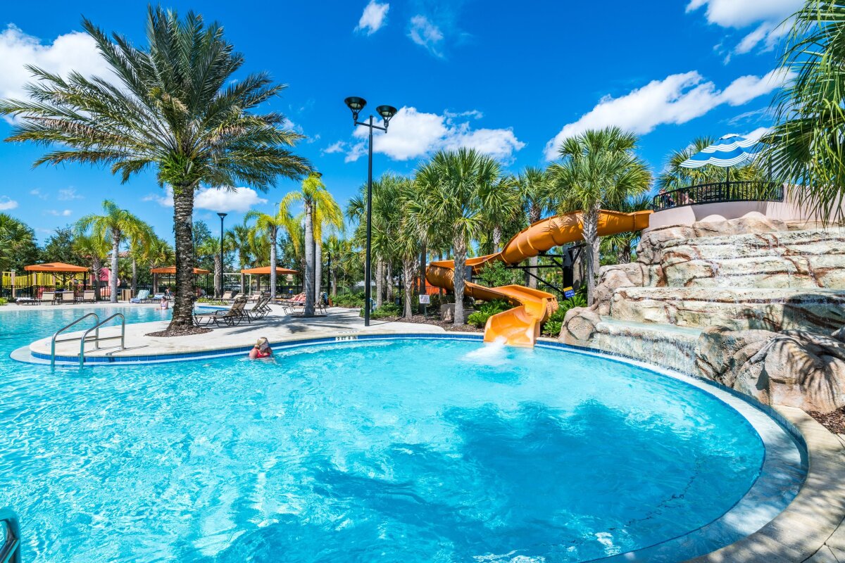 New Villa, Pool, FREE Water Park, Near Disney. 7196